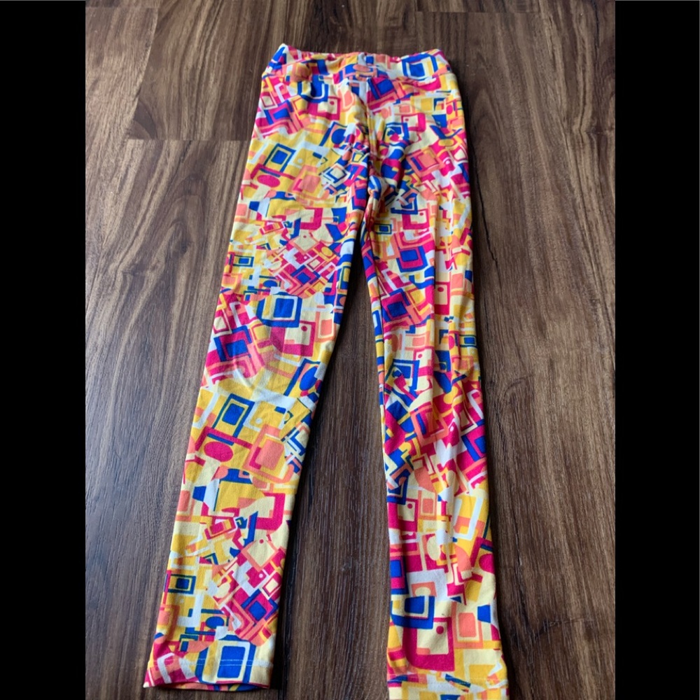 Lularoe girls leggings L/XL